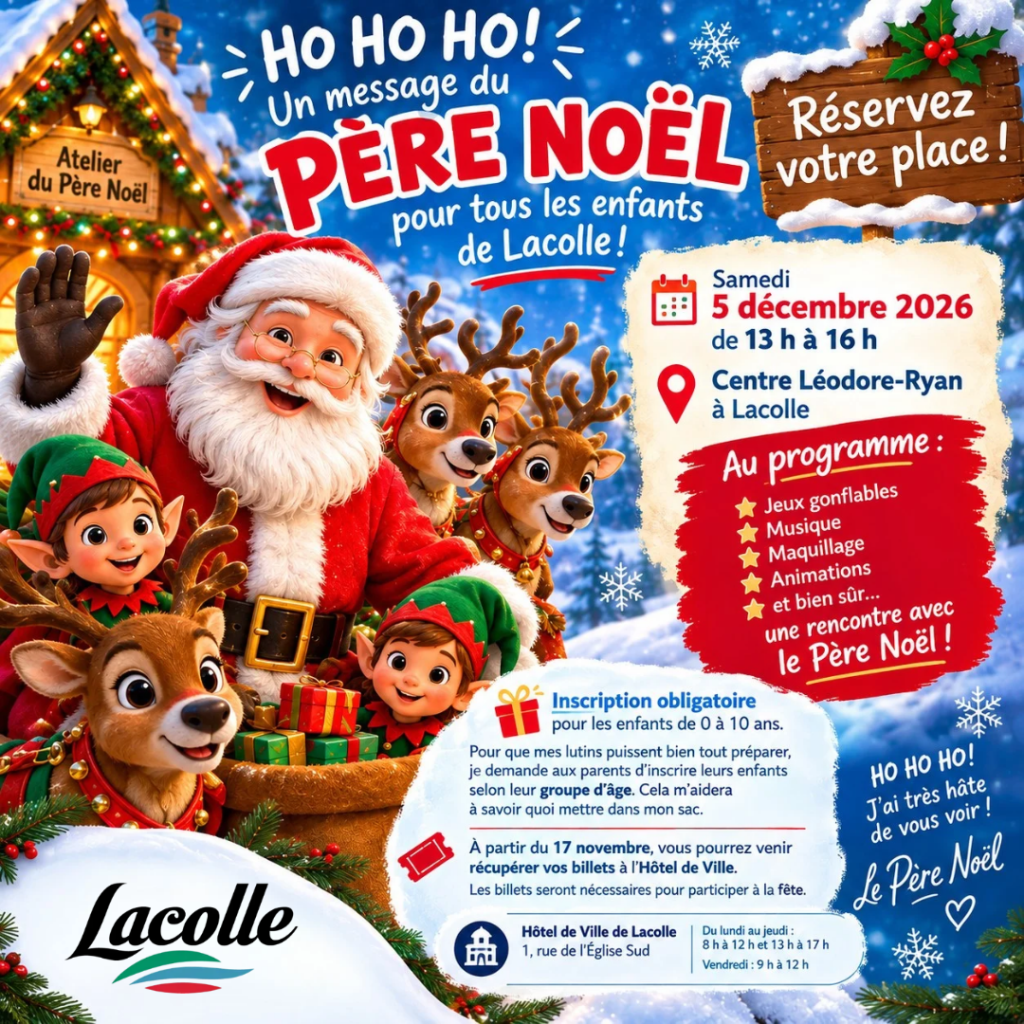 La magie de Noël se prépare à Lacolle